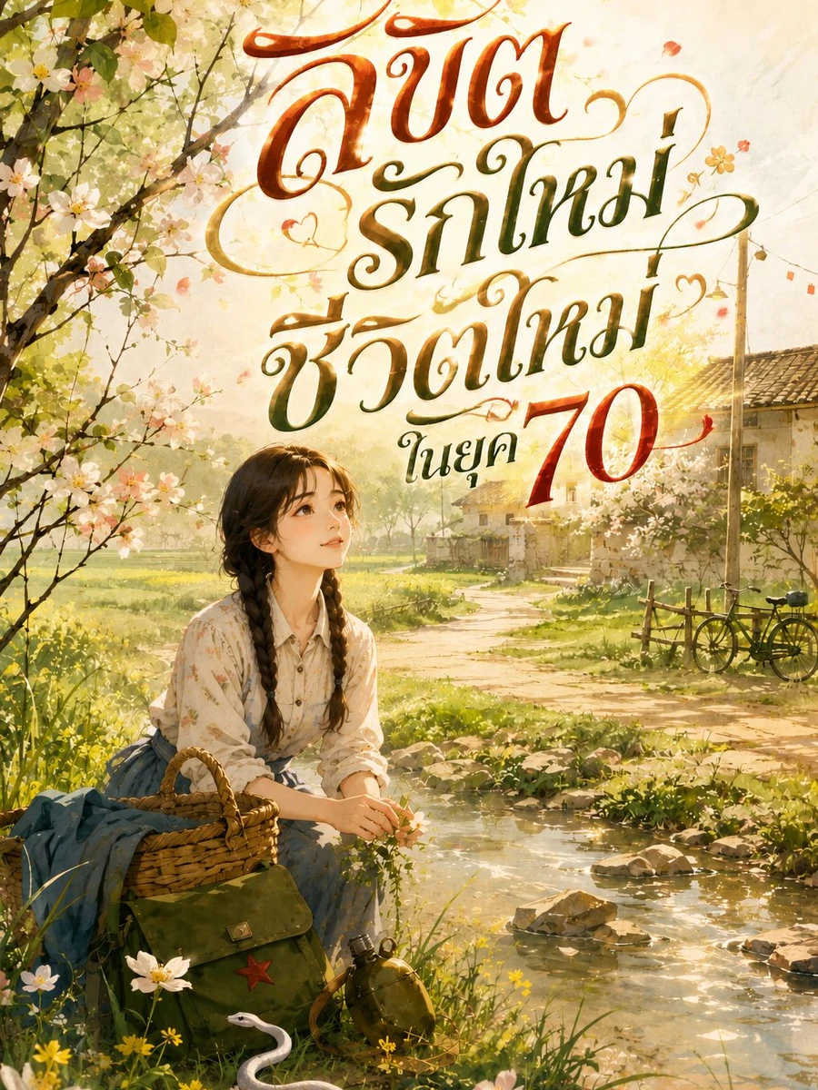 ปก ลิขิตรักใหม่ ชีวิตใหม่ ในยุค 70