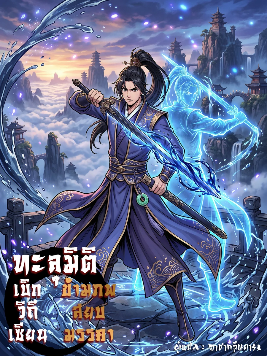 ปก ทะลุมิติเบิกวิถีเซียน ข้ามภพสยบมรรคา
