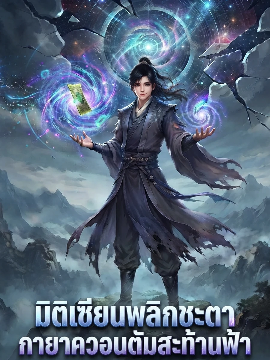 ปก มิติเซียนพลิกชะตา กายาควอนตัมสะท้านฟ้า
