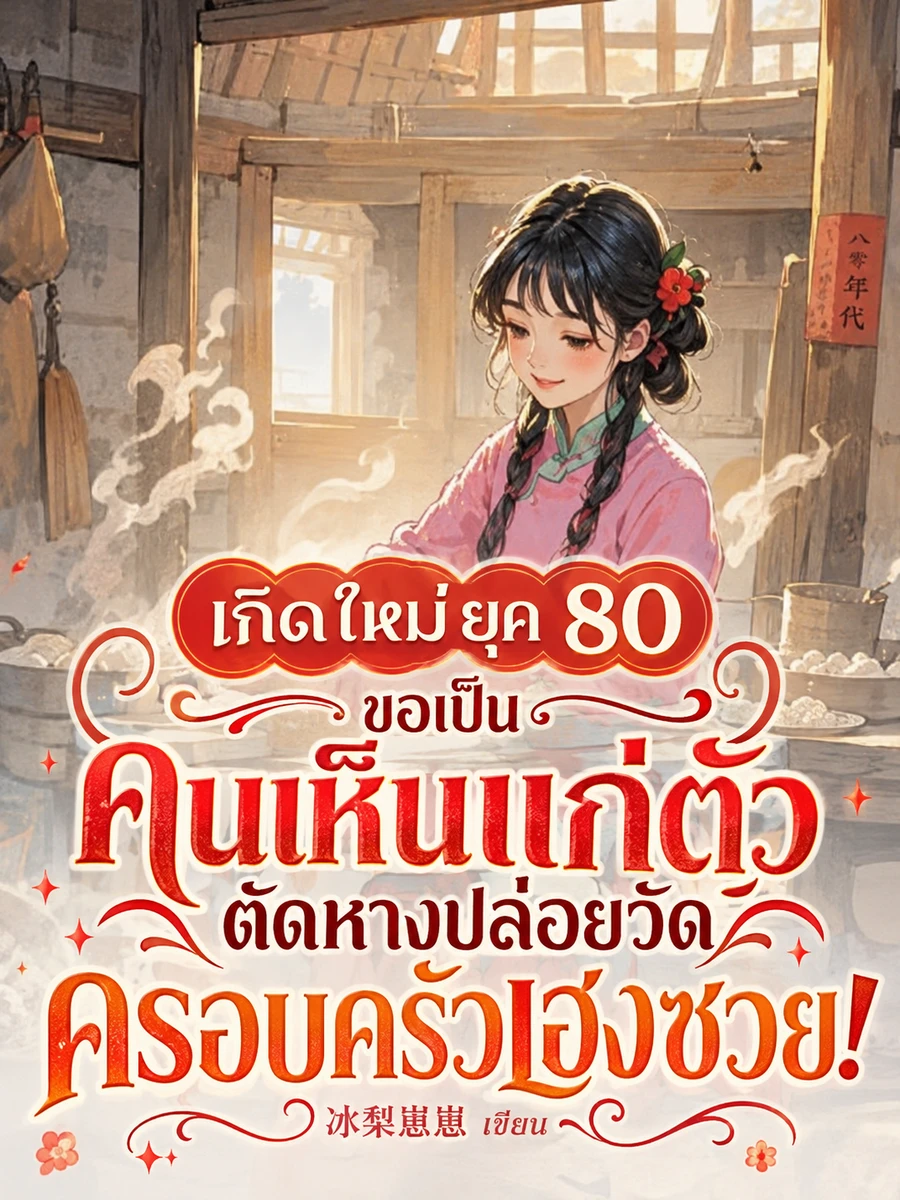ปก เกิดใหม่ยุค 80 ขอเป็นคนเห็นแก่ตัว ตัดหางปล่อยวัดครอบครัวเฮงซวย!