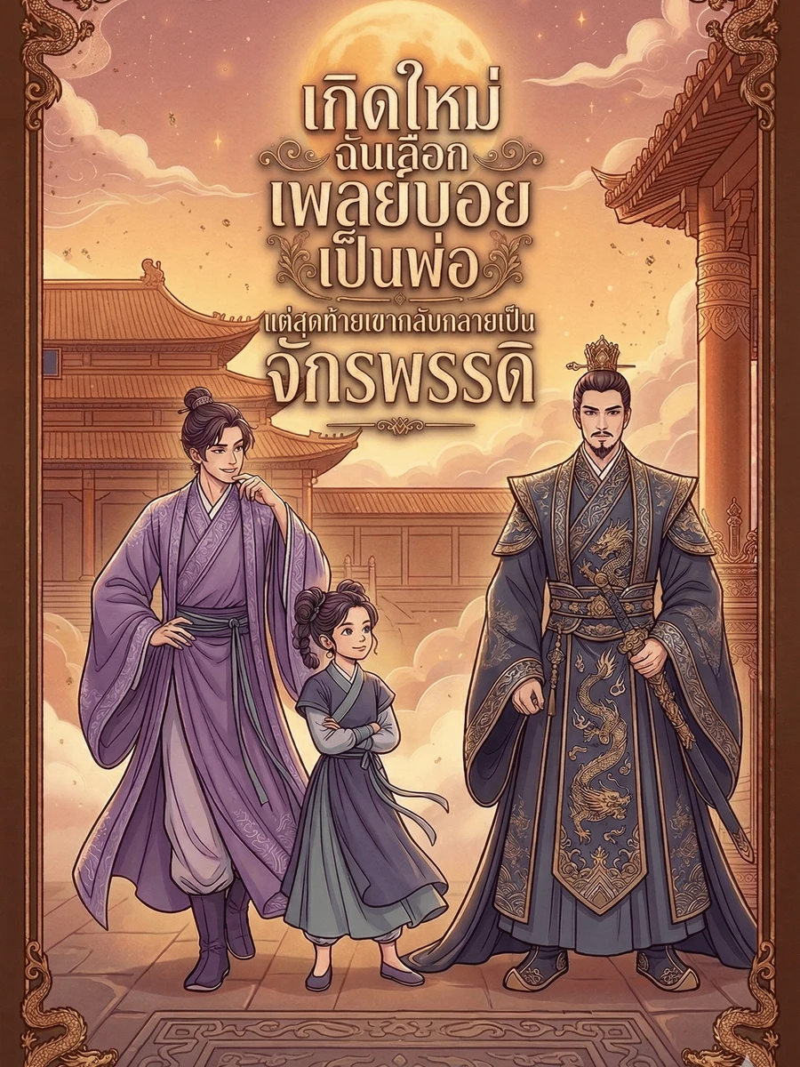 ปก เกิดใหม่ฉันเลือกเพลย์บอยเป็นพ่อ แต่สุดท้ายเขากลับกลายเป็นจักรพรรดิ