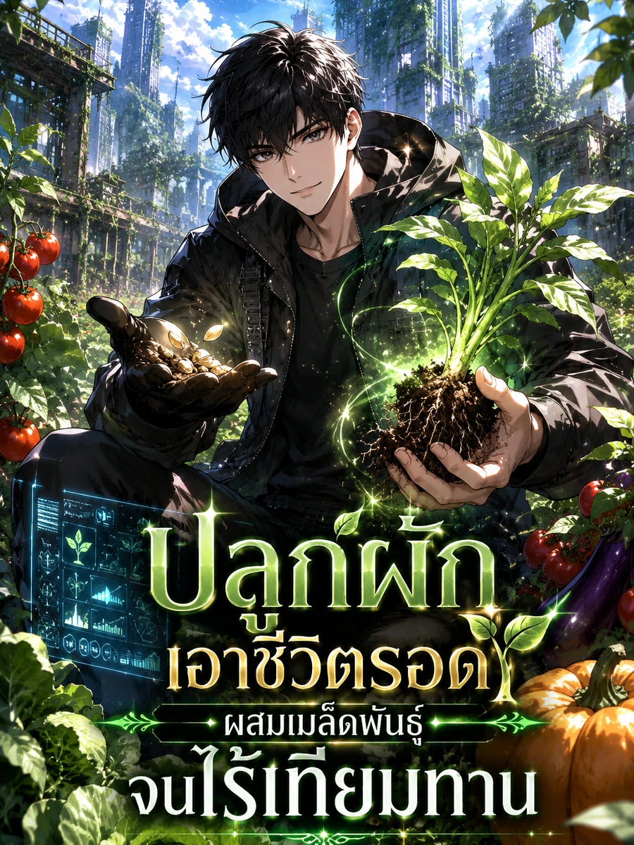 ปก ปลูกผักเอาชีวิตรอด: ผสมเมล็ดพันธุ์จนไร้เทียมทาน