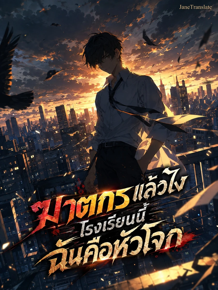 ปก ฆาตกรแล้วไง โรงเรียนนี้ฉันคือหัวโจก