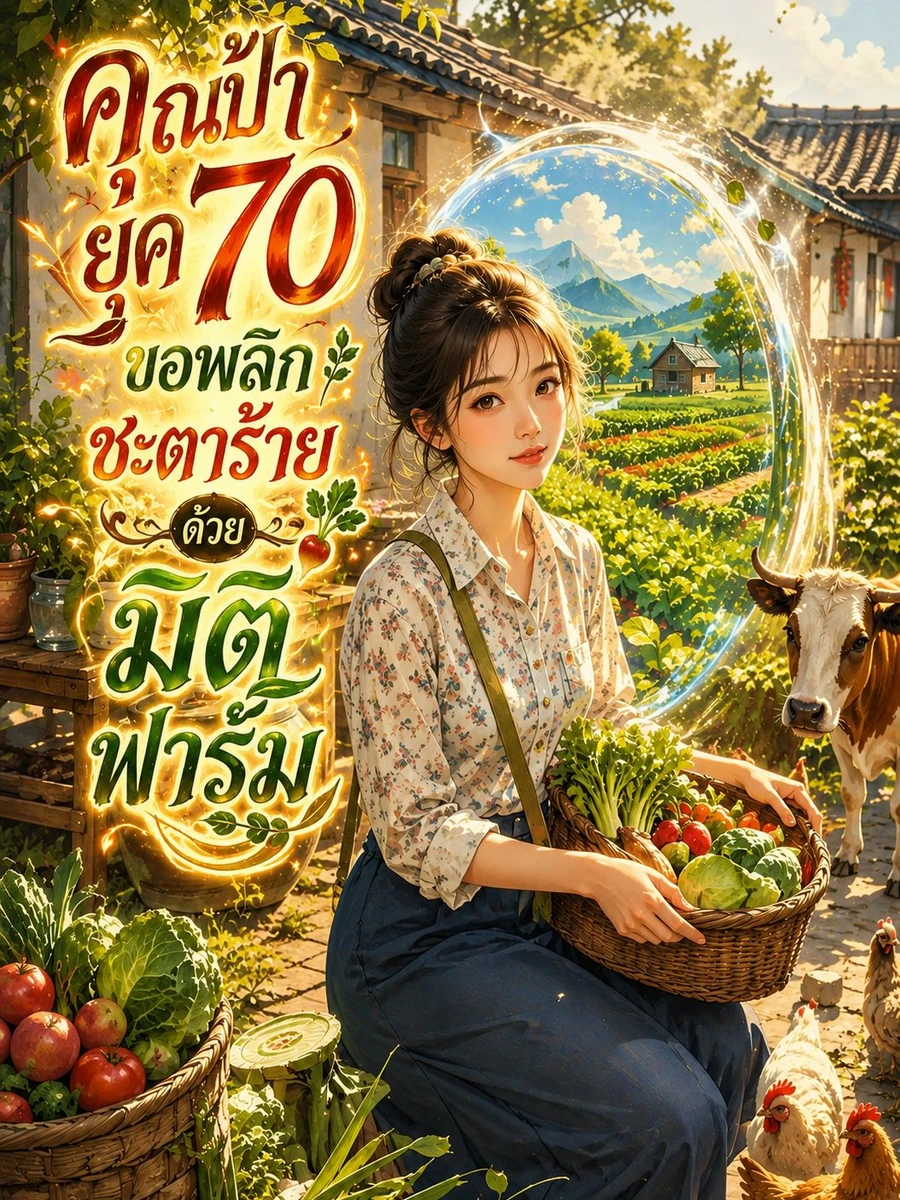 ปก คุณป้ายุค 70 ขอพลิกชะตาร้ายด้วยมิติฟาร์ม