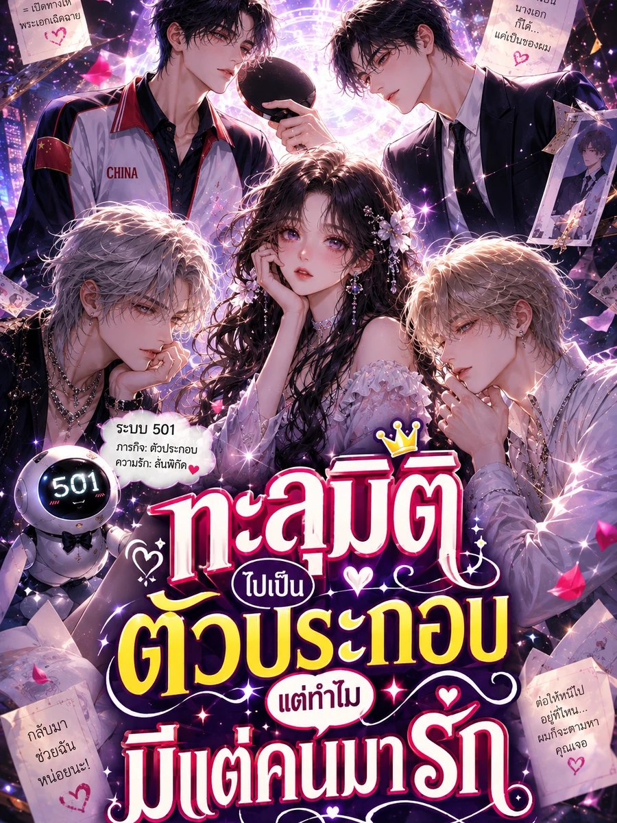 ปก (จบ) (ฟรี 100) ทะลุมิติไปเป็นตัวประกอบ แต่ทําไมมีแต่คนมารัก