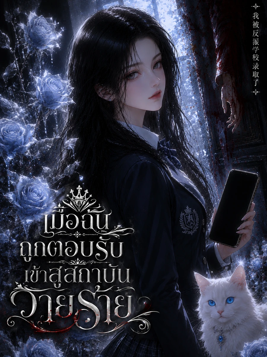 ปก เมื่อฉันเข้าสู่โรงเรียนวายร้าย!
