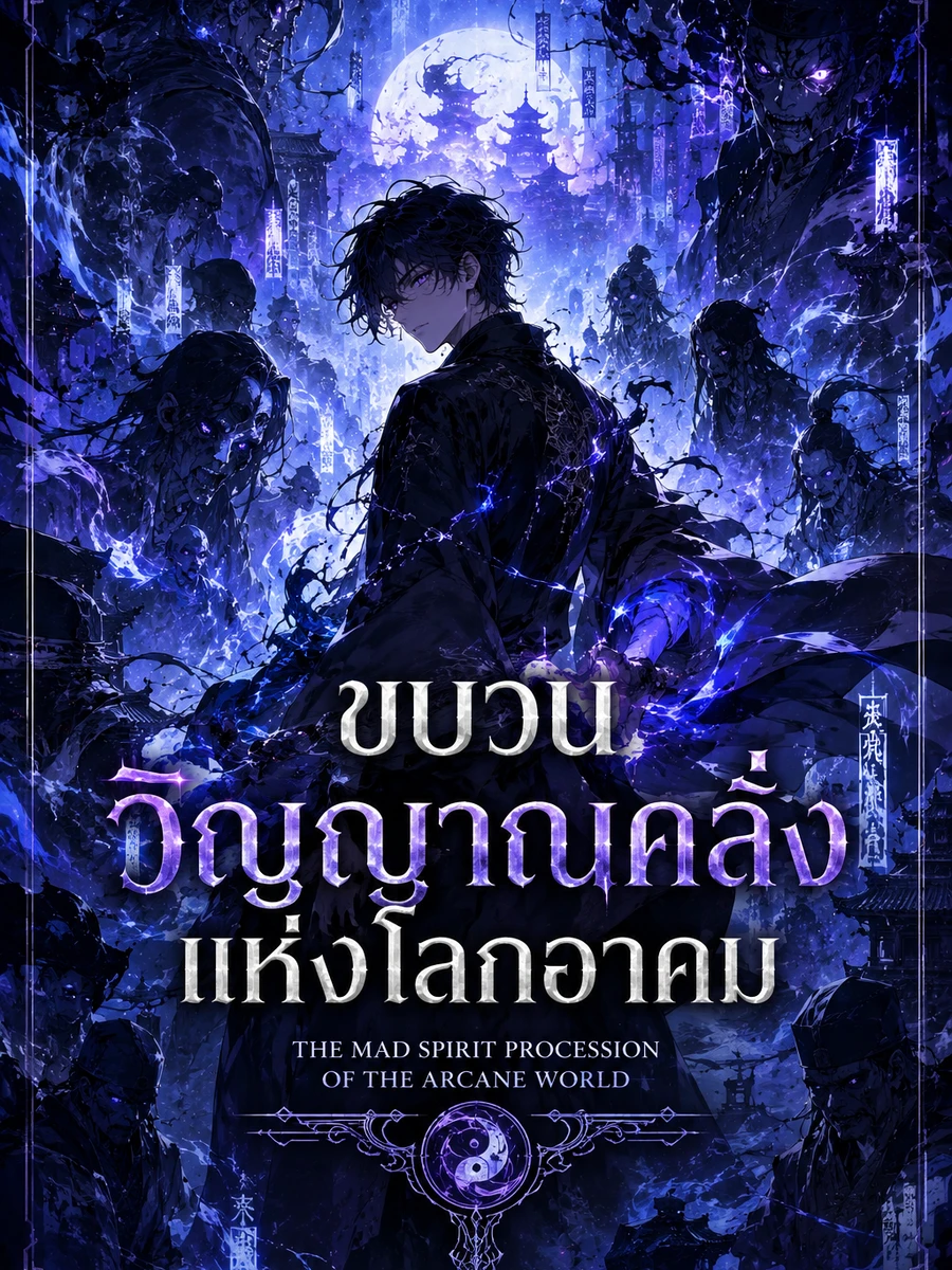 ปก ขบวนวิญญาณคลั่งแห่งโลกอาคม