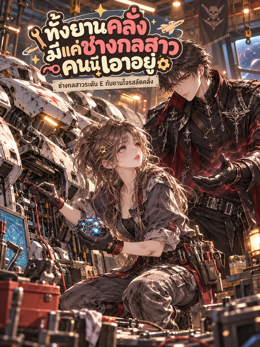 ปก [จบแล้ว]ทั้งยานคลั่ง มีแค่ช่างกลสาวคนนี้เอาอยู่