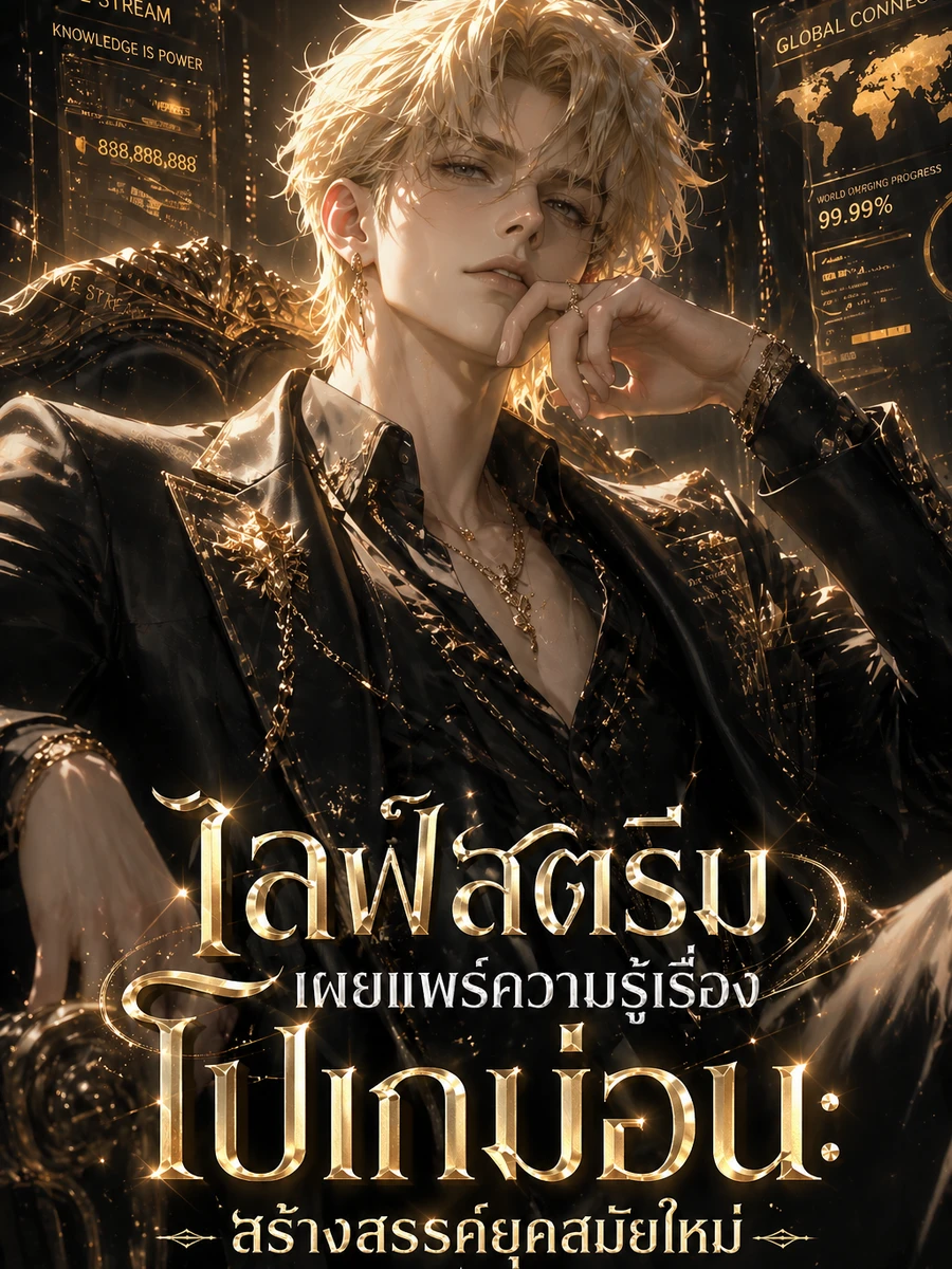 ปก ไลฟ์สตรีมเผยแพร่ความรู้เรื่องโปเกม่อน: สร้างสรรค์ยุคสมัยใหม่