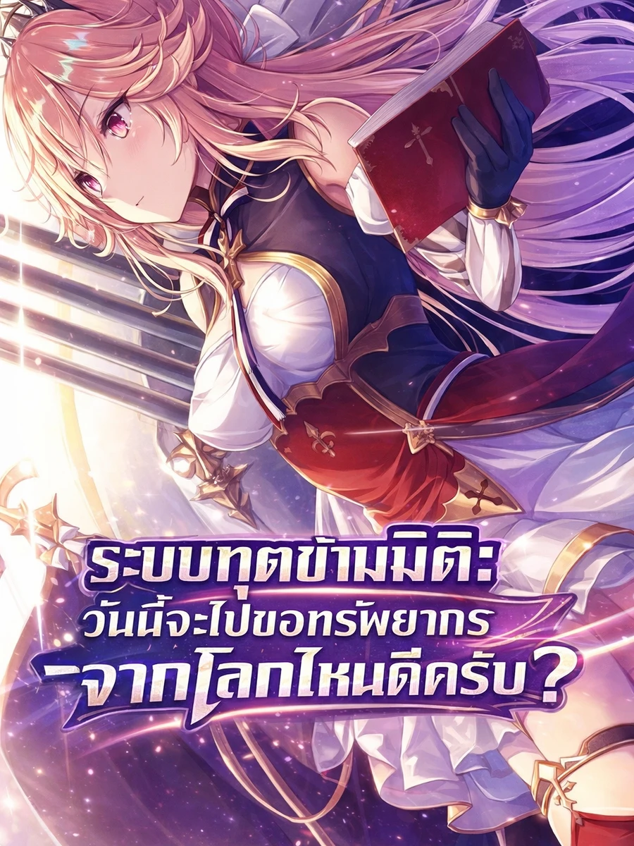 ปก ระบบทูตข้ามมิติ: วันนี้จะไปขอทรัพยากรจากโลกไหนดีครับ?