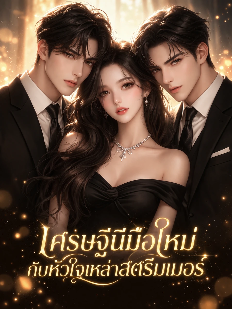 ปก เศรษฐีนีมือใหม่ กับหัวใจเหล่าสตรีมเมอร์