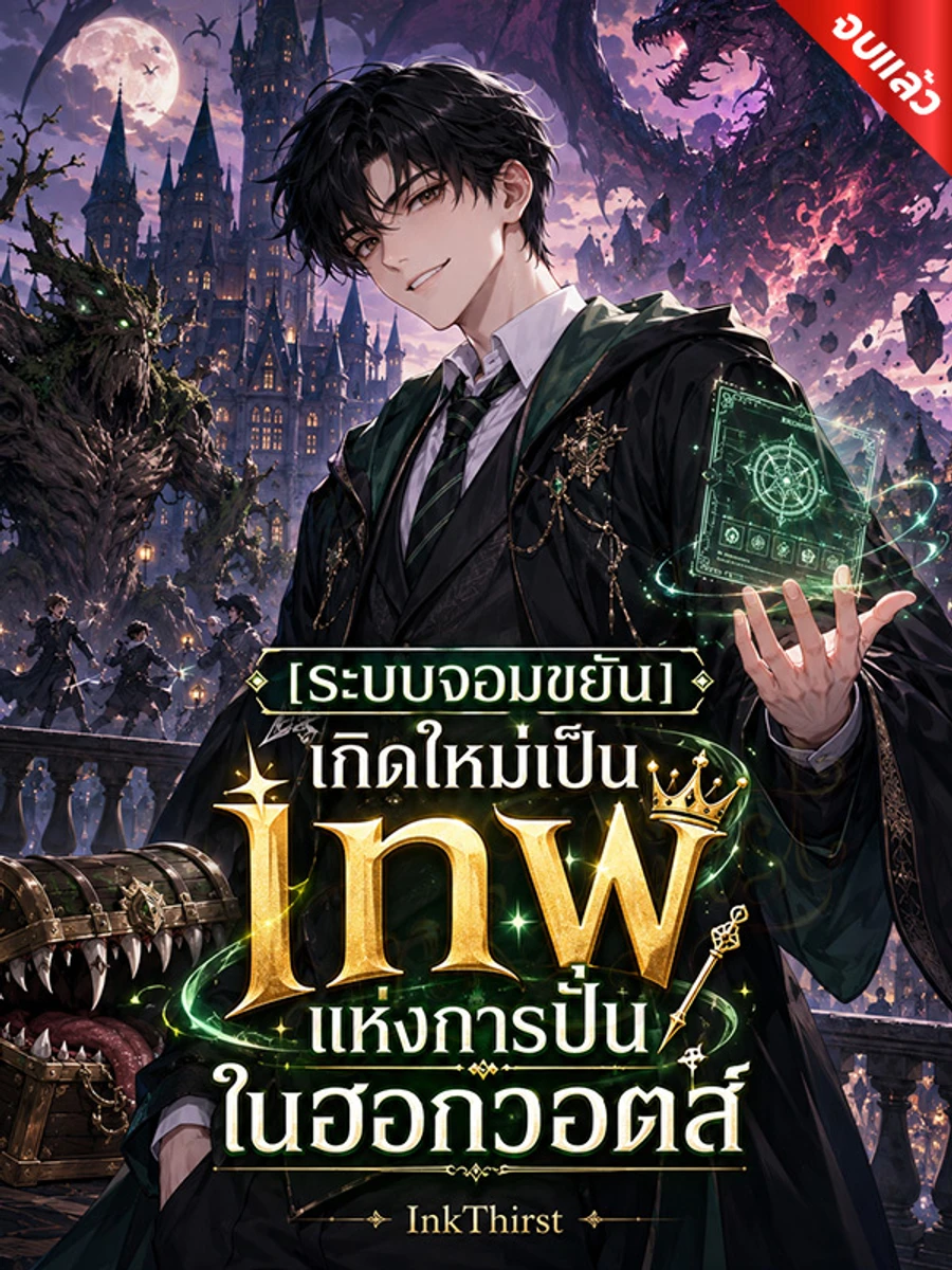 ปก [ระบบจอมขยัน] เกิดใหม่เป็นเทพแห่งการปั่นในฮอกวอตส์ (จบ)