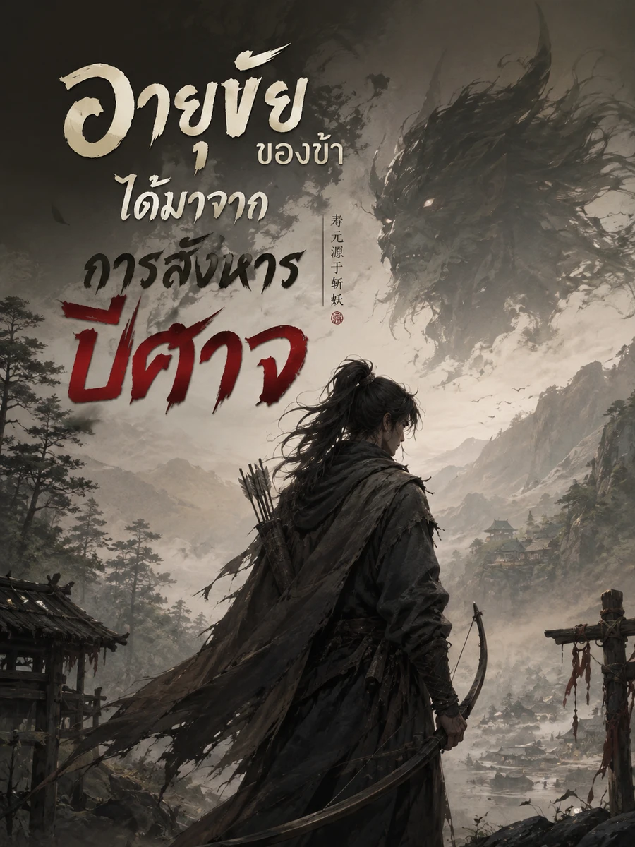 ปก อายุขัยของข้าได้มาจากการสังหารปีศาจ