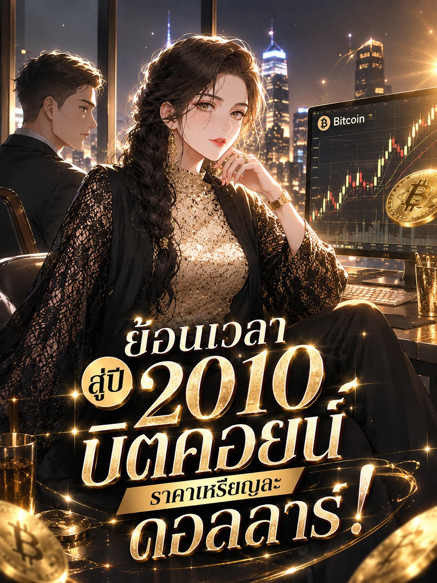 ปก (จบแล้ว) ย้อนเวลาสู่ปี 2010 บิตคอยน์ราคาเหรียญละดอลลาร์!