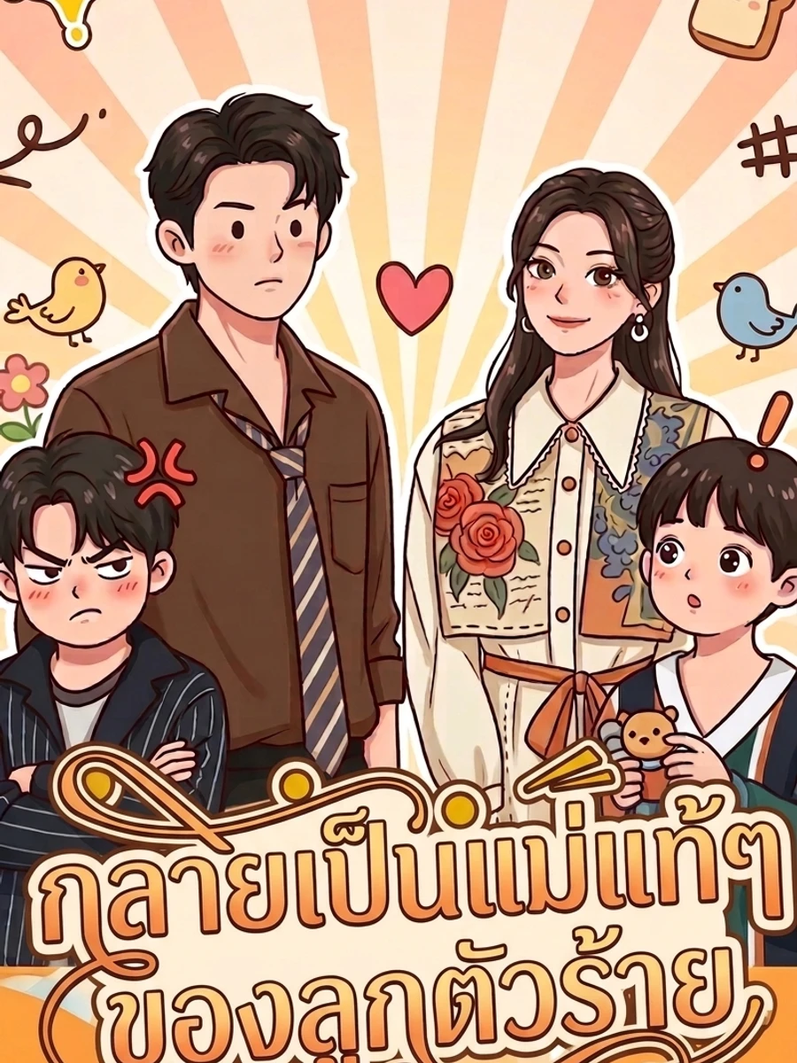 ปก กลายเป็นแม่แท้ๆ ของลูกตัวร้าย