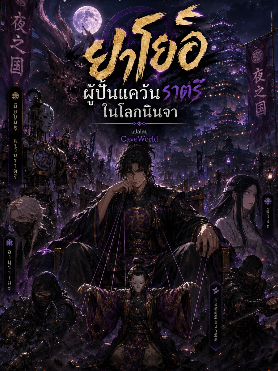 ปก ยาโยอิ ผู้ปั้นแคว้นราตรีในโลกนินจา