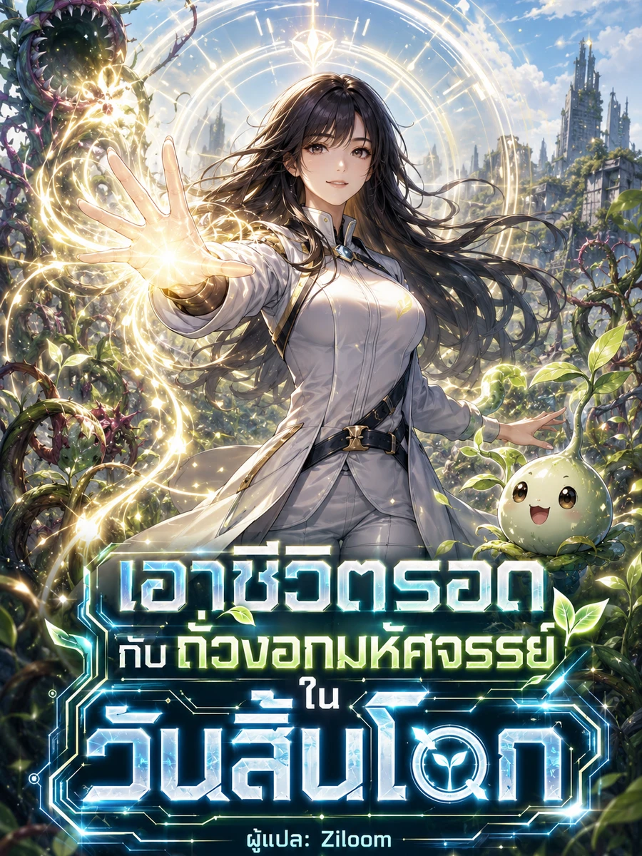 ปก เอาชีวิตรอดกับถั่วงอกในวันสิ้นโลก