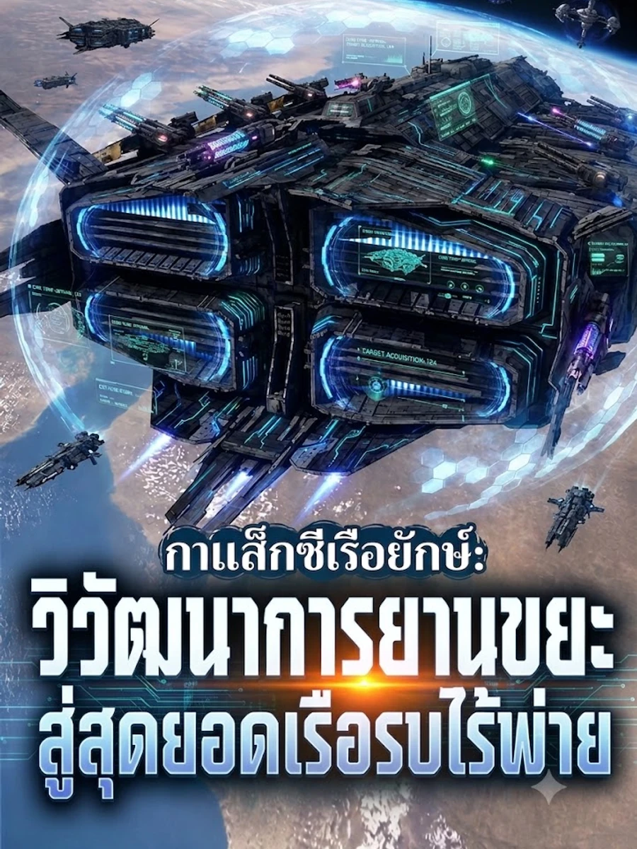 ปก [จบ] กาแล็กซีเรือยักษ์: วิวัฒนาการยานขยะสู่สุดยอดเรือรบไร้พ่าย (Rewrite)
