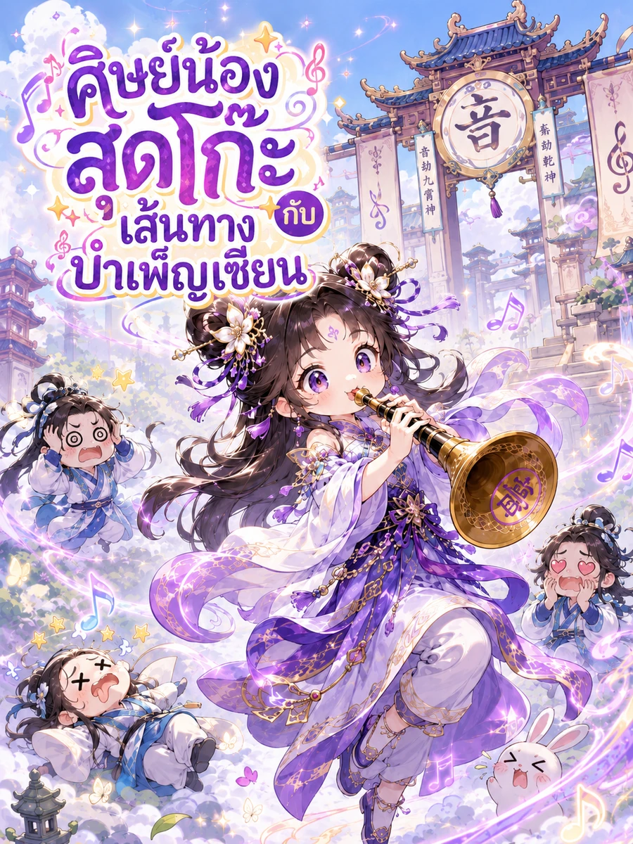 ปก ศิษย์น้องสุดโก๊ะ กับเส้นทางบําเพ็ญเซียน
