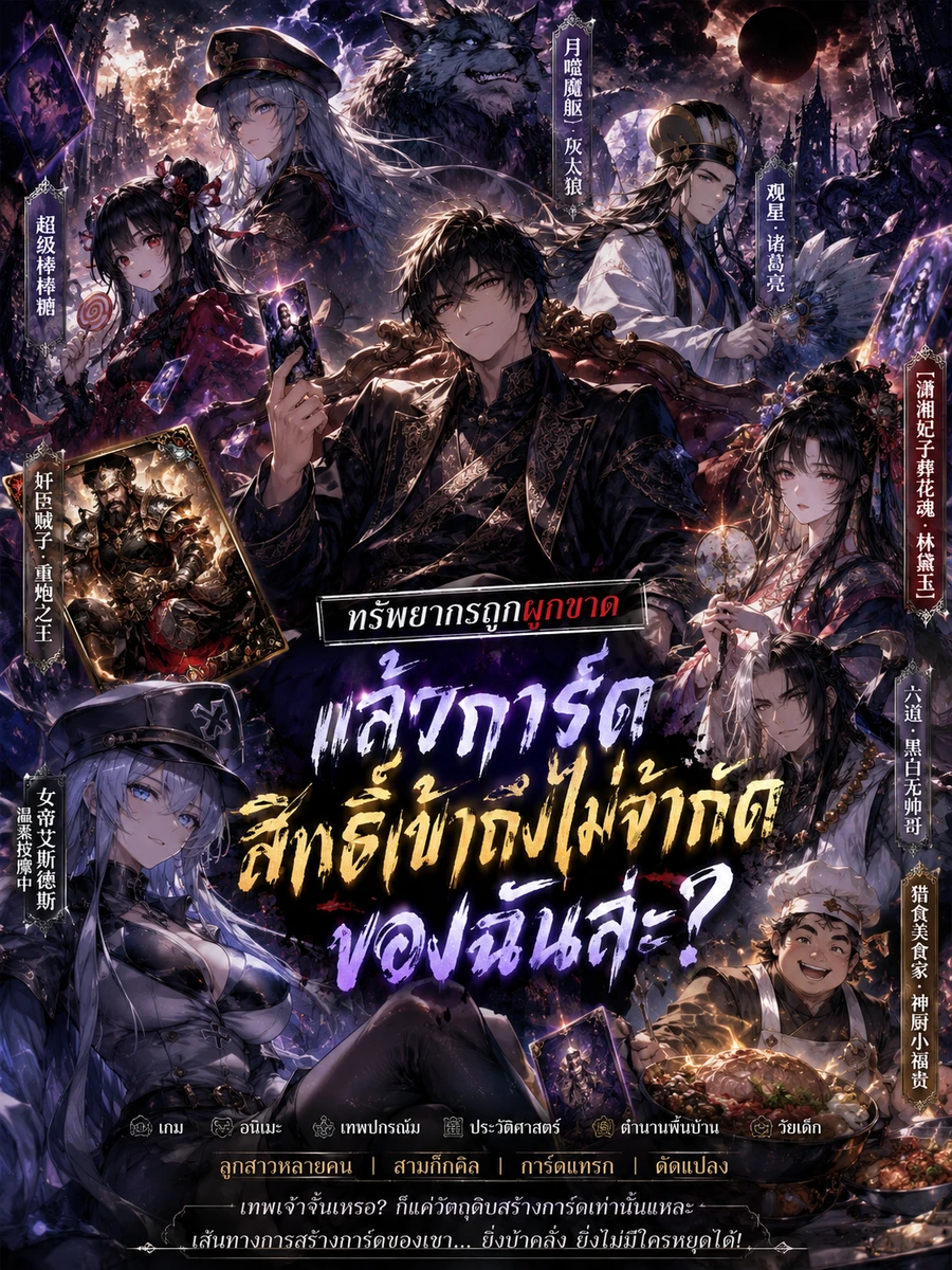 ปก เมื่อทรัพยากรถูกผูกขาด ฉันจะใช้การ์ดเข้าถึงไม่จํากัดยังไงดี?