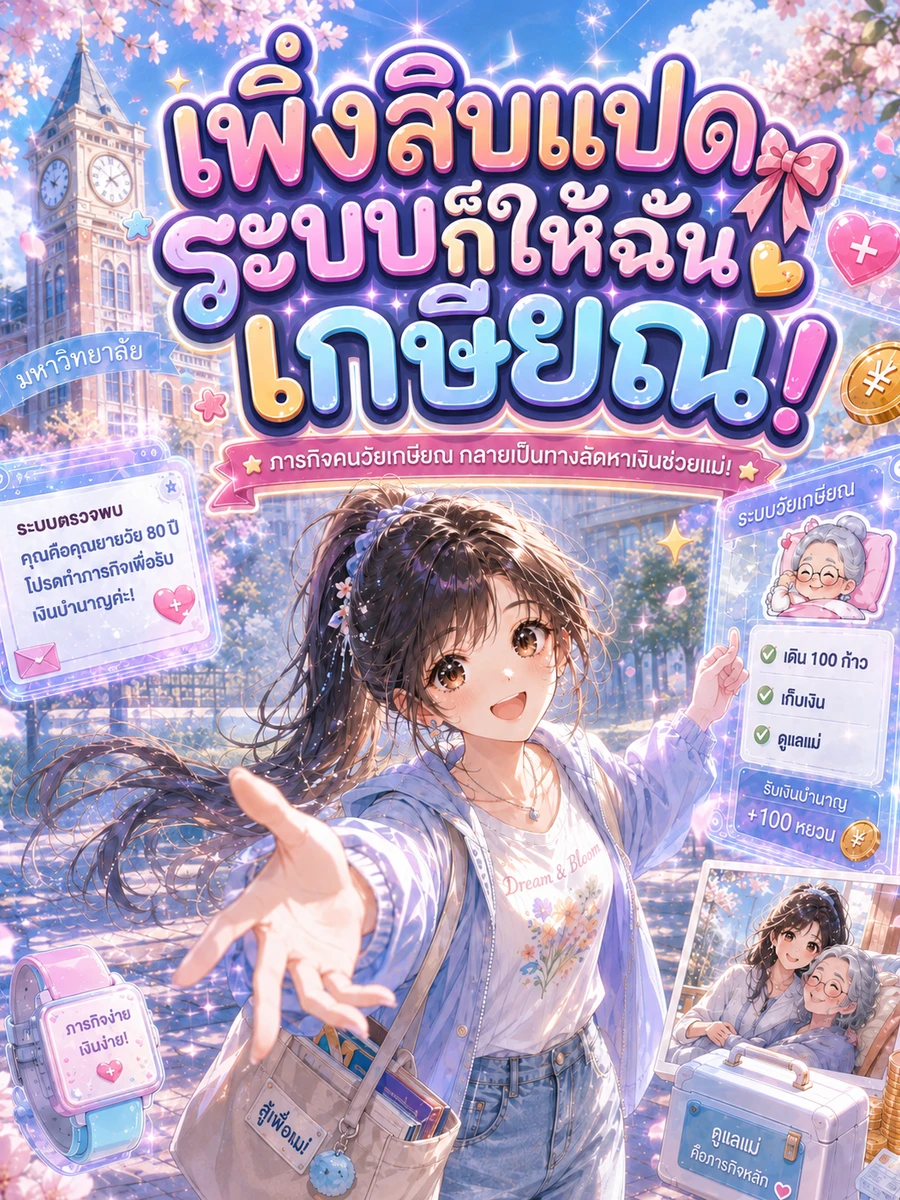 ปก [จบแล้ว]เพิ่งสิบแปด ระบบก็ให้ฉันเกษียณ!