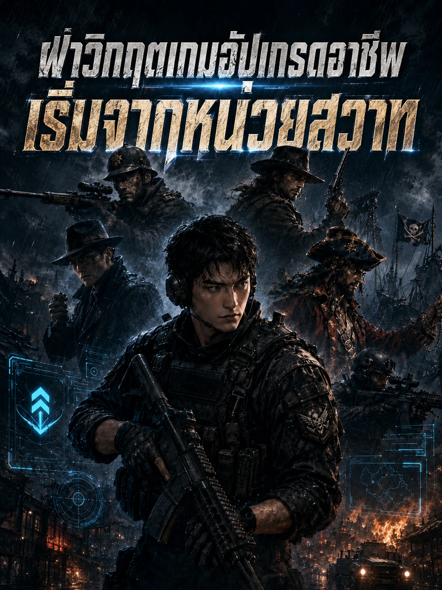ปก ฝ่าวิกฤตเกมอัปเกรดอาชีพ เริ่มจากหน่วยสวาท