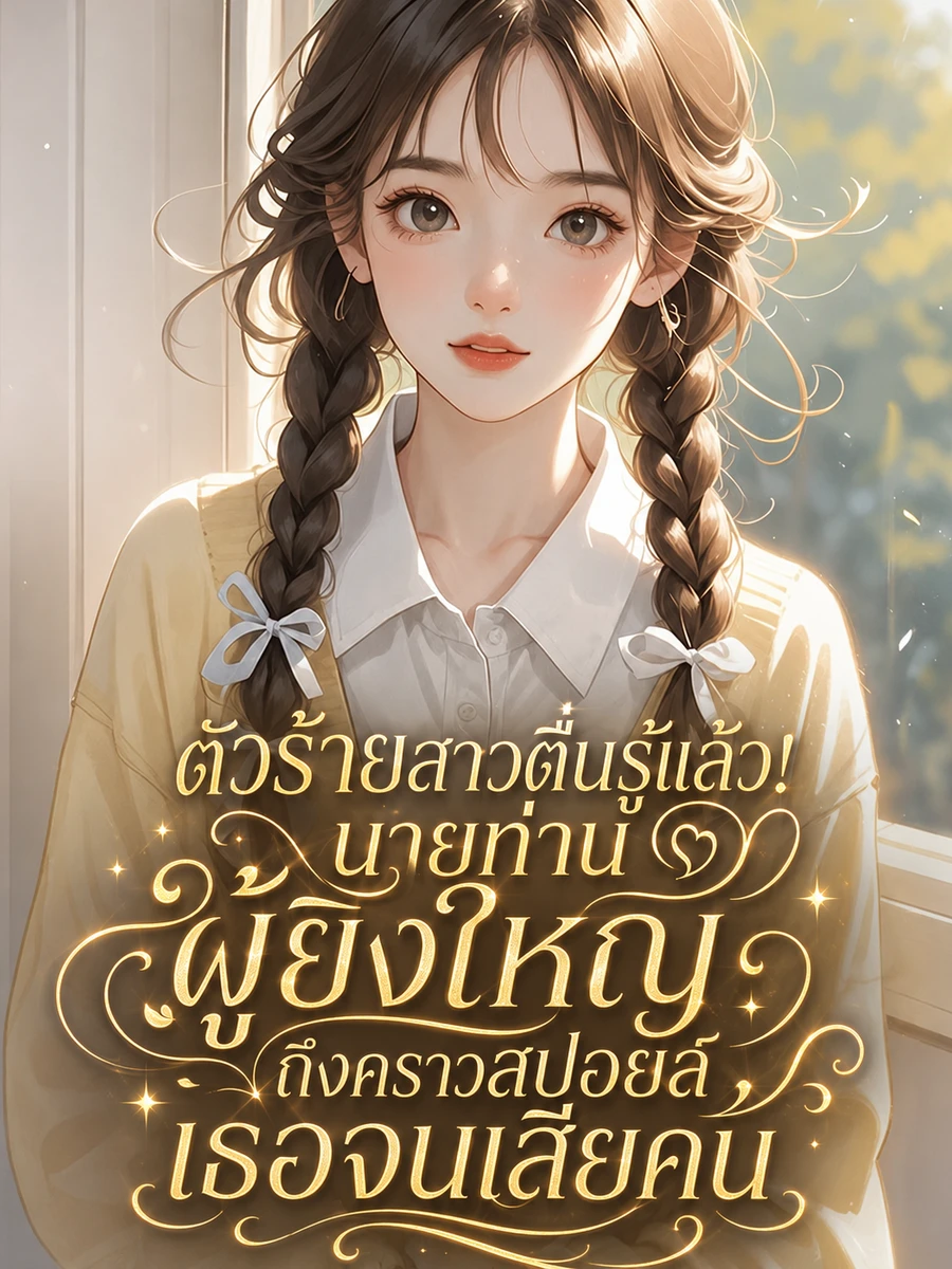 ปก ตัวร้ายสาวตื่นรู้แล้ว! นายท่านผู้ยิ่งใหญ่ถึงคราวสปอยล์เธอจนเสียคน