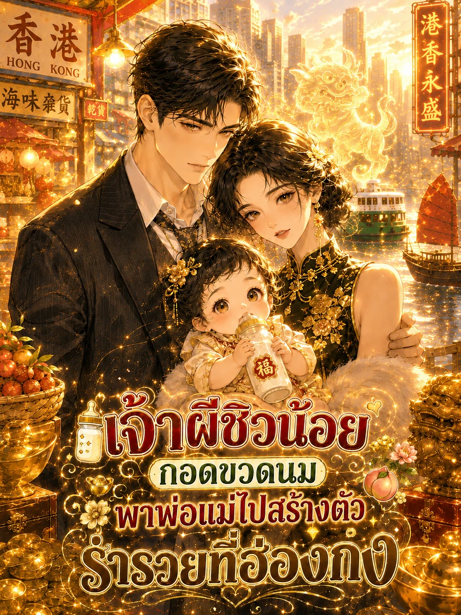 ปก [จบแล้ว] เจ้าผีซิ่วน้อยกอดขวดนม พาพ่อแม่ไปสร้างตัวร่ํารวยที่ฮ่องกง