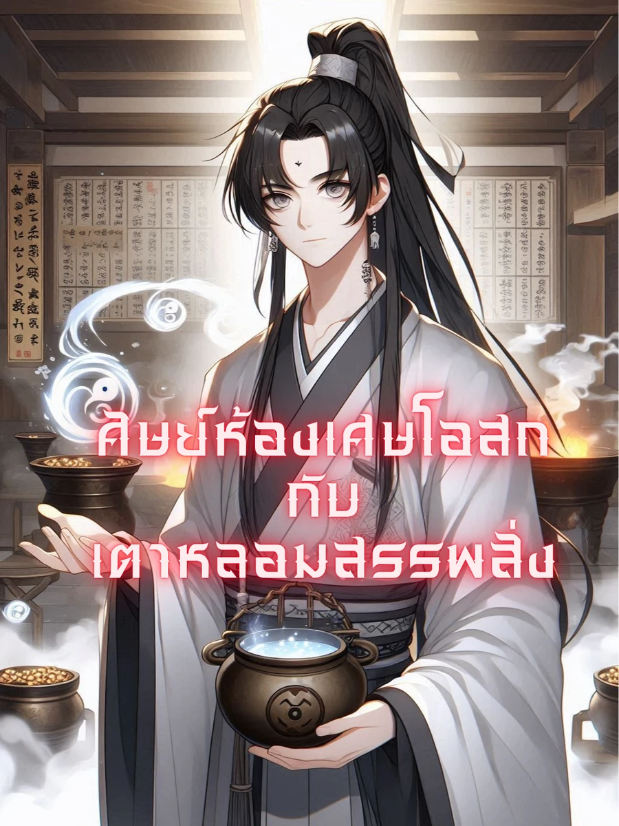 ปก ศิษย์ห้องเศษโอสถ กับเตาหลอมสรรพสิ่ง