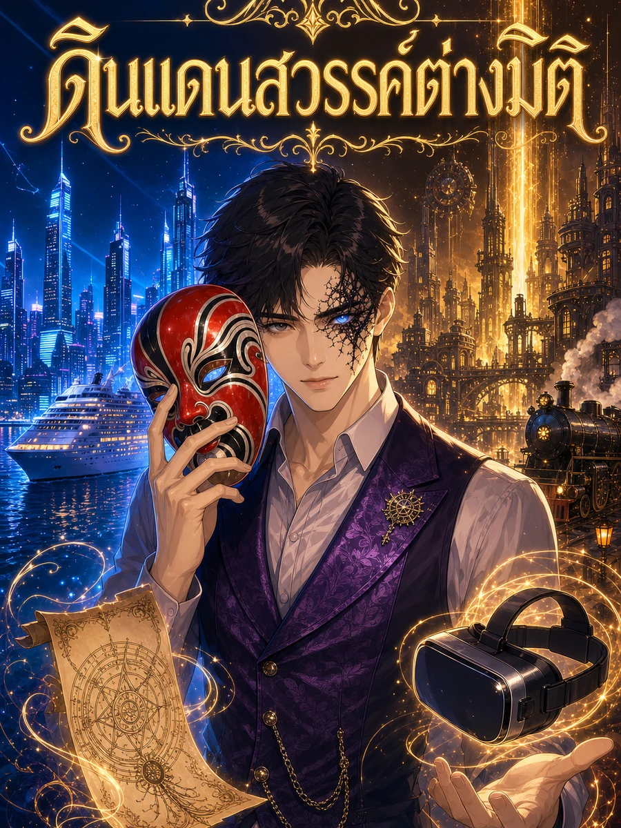 ปก ดินแดนสวรรค์ต่างมิติ