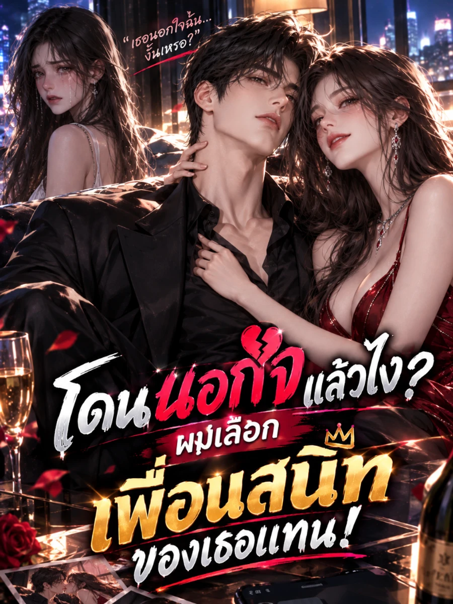 ปก โดนนอกใจแล้วไง? ผมเลือกเพื่อนสนิทของเธอแทน!