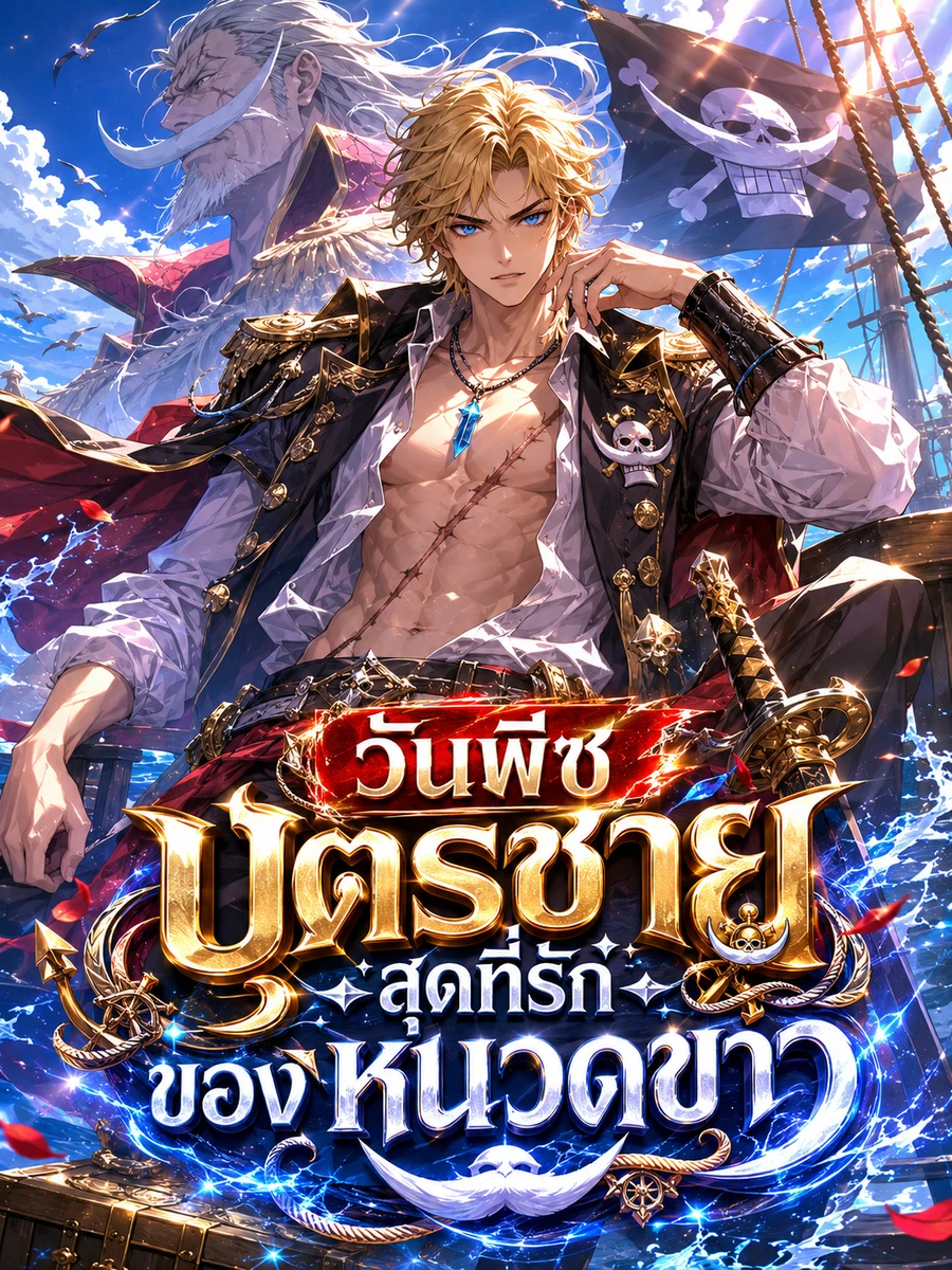 ปก วันพีซ บุตรชายสุดที่รักของหนวดขาว