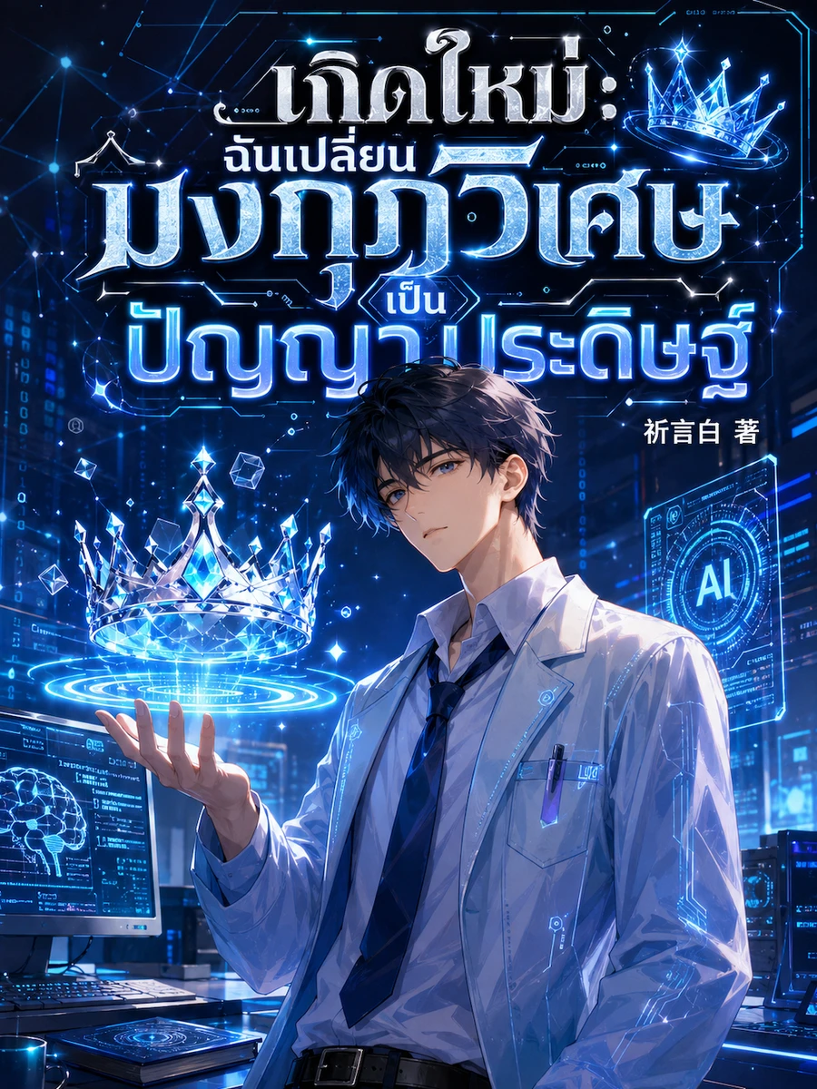 ปก การเกิดใหม่: ฉันเปลี่ยนมงกุฎวิเศษเป็นปัญญาประดิษฐ์