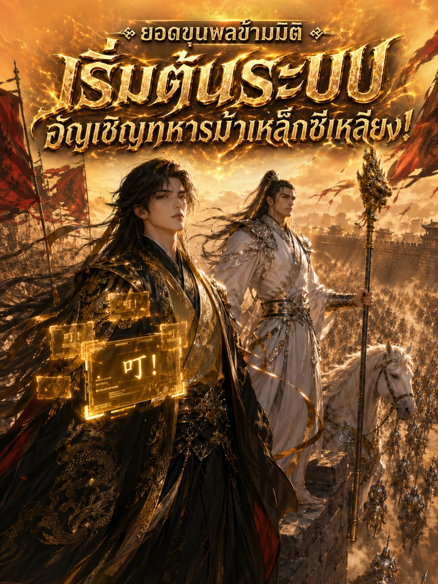 ปก ยอดขุนพลข้ามมิติ เริ่มต้นระบบอัญเชิญทหารม้าเหล็กซีเหลียง!