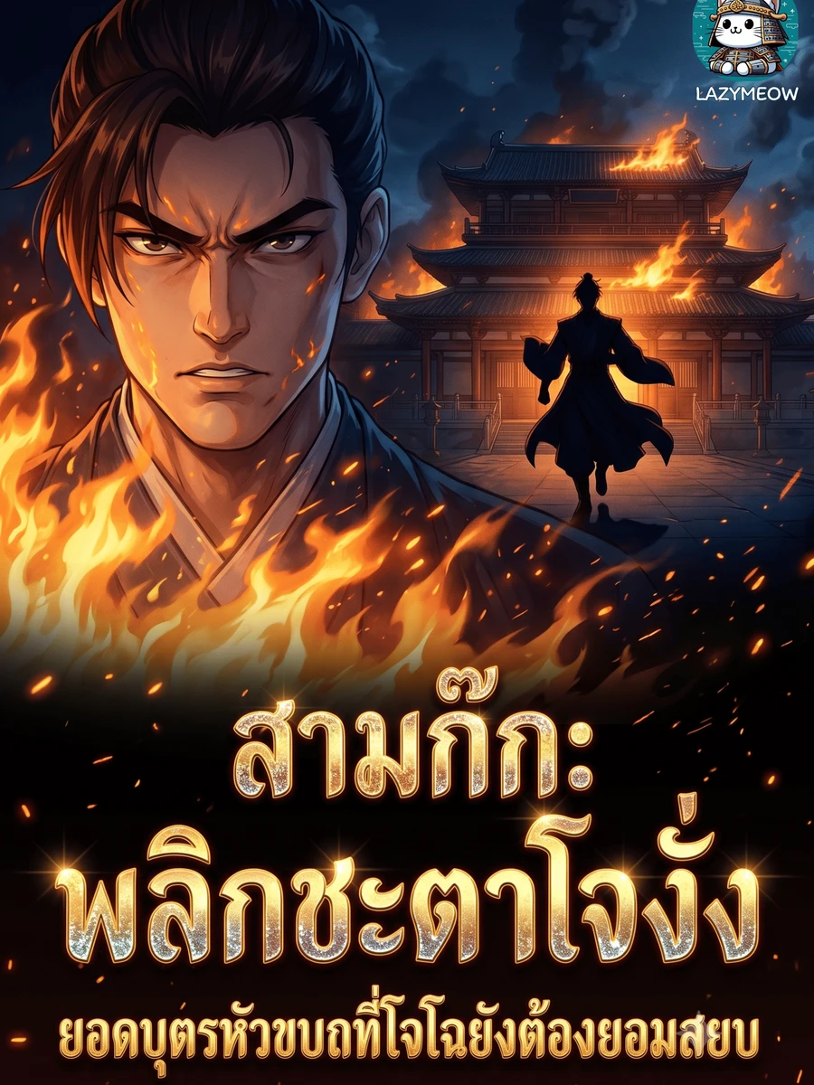 ปก สามก๊ก: พลิกชะตาโจงั่ง ยอดบุตรหัวขบถที่โจโฉยังต้องยอมสยบ