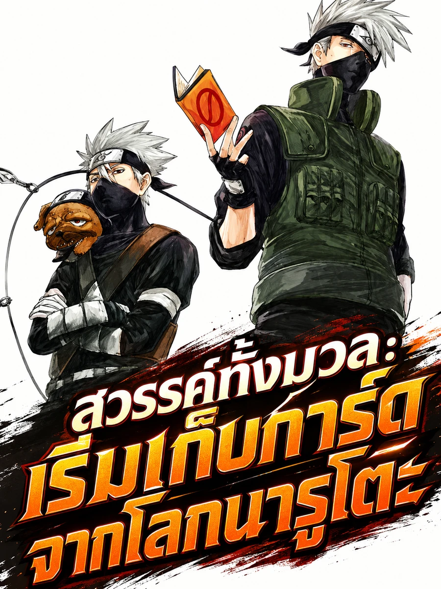 ปก สวรรค์ทั้งมวล: เริ่มเก็บการ์ดจากโลกนารูโตะ