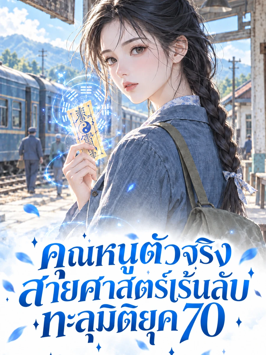 ปก คุณหนูตัวจริงสายศาสตร์เร้นลับทะลุมิติยุค 70