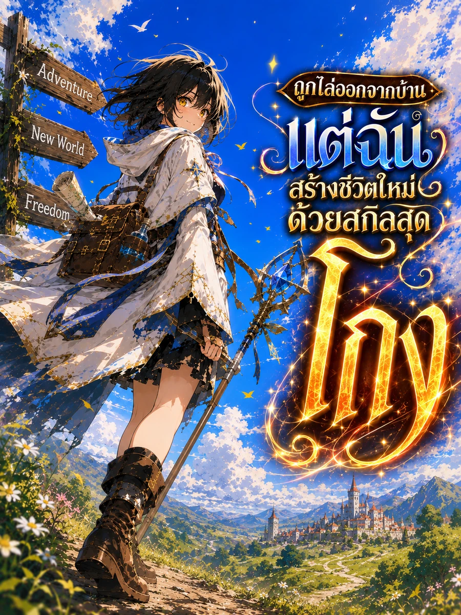 ปก ถูกไล่ออกจากบ้าน แต่ฉันสร้างชีวิตใหม่ด้วยเวทมนตร์สุดโกง