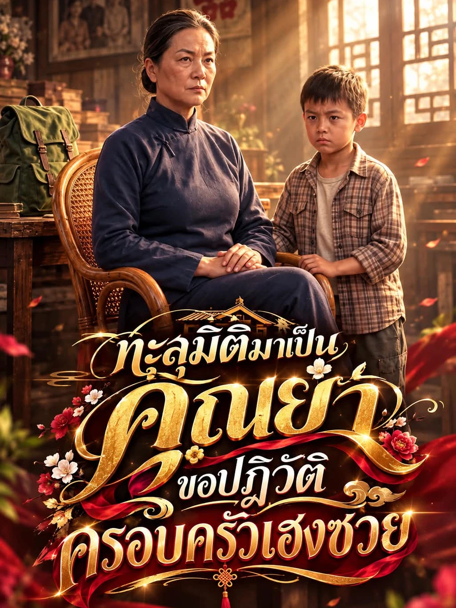 ปก ทะลุมิติมาเป็นคุณย่า:ขอปฏิวัติครอบครัวเฮงซวย