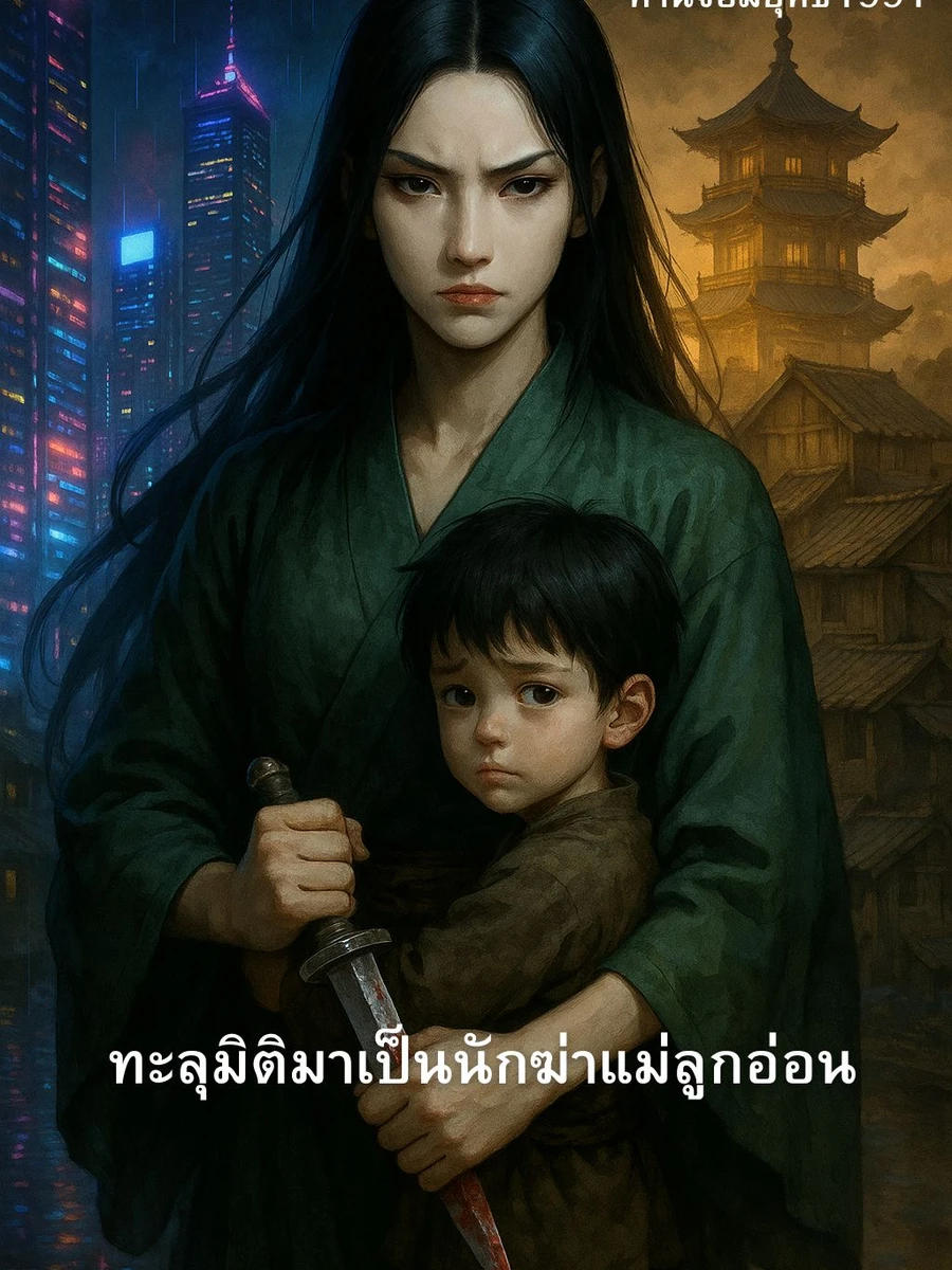 ปก ทะลุมิติมาเป็นนักฆ่าแม่ลูกอ่อน