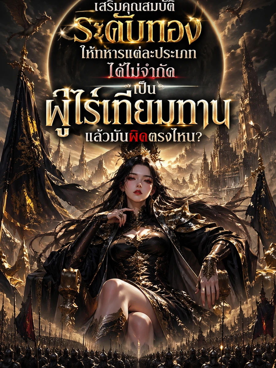 ปก ลอร์ด:เสริมคุณสมบัติระดับทองให้ทหารแต่ละประเภทได้ไม่จํากัด เป็นผู้ไร้เทียมทานแล้วมันผิดตรงไหน?