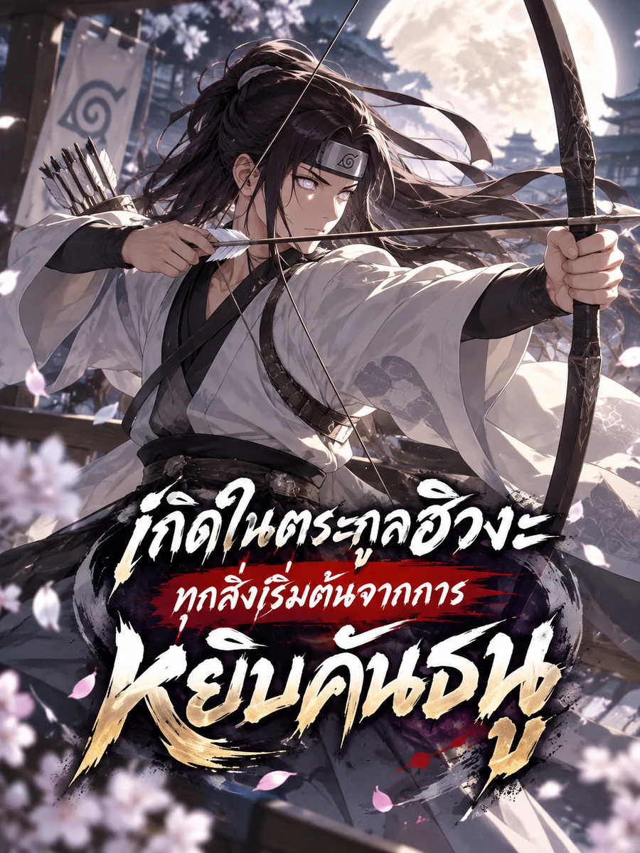 ปก นารูโตะ: เกิดในตระกูลฮิวงะ ทุกสิ่งเริ่มต้นจากการหยิบคันธนู