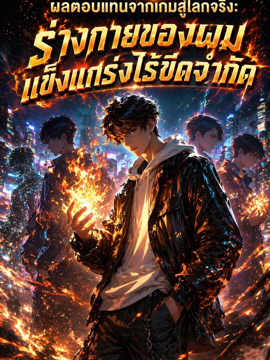 ปก ผลตอบแทนจากเกมสู่โลกจริง: ร่างกายของผมแข็งแกร่งไร้ขีดจํากัด