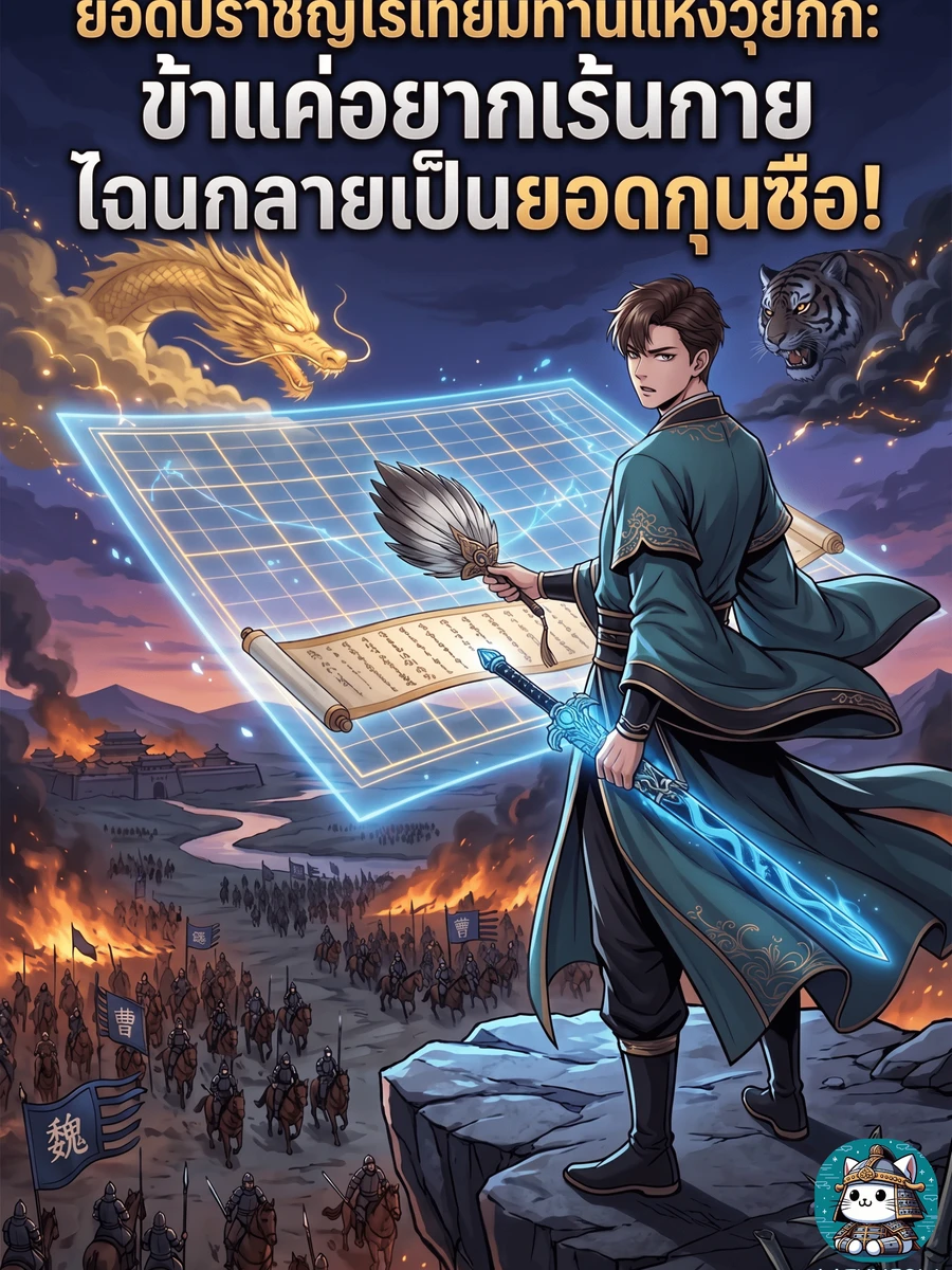 ปก ยอดปราชญ์ไร้เทียมทานแห่งวุยก๊ก: ข้าแค่อยากเร้นกาย ไฉนกลายเป็นยอดกุนซือ!