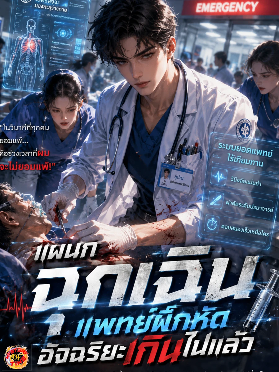 ปก แผนกฉุกเฉิน แพทย์ฝึกหัดอัจฉริยะเกินไปแล้ว