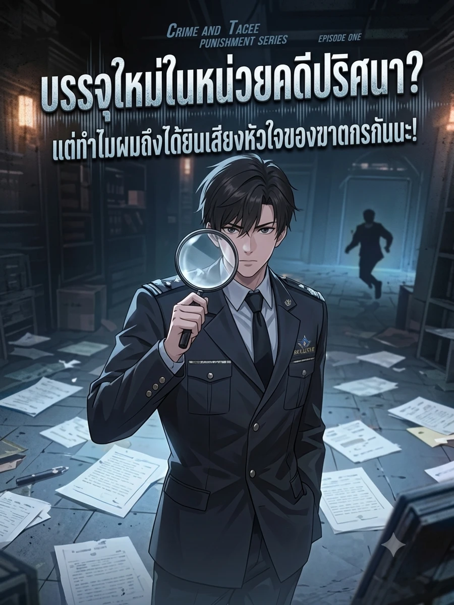 ปก "บรรจุใหม่ในหน่วยคดีปริศนา? แต่ทําไมผมถึงได้ยินเสียงหัวใจของฆาตกรกันนะ!"