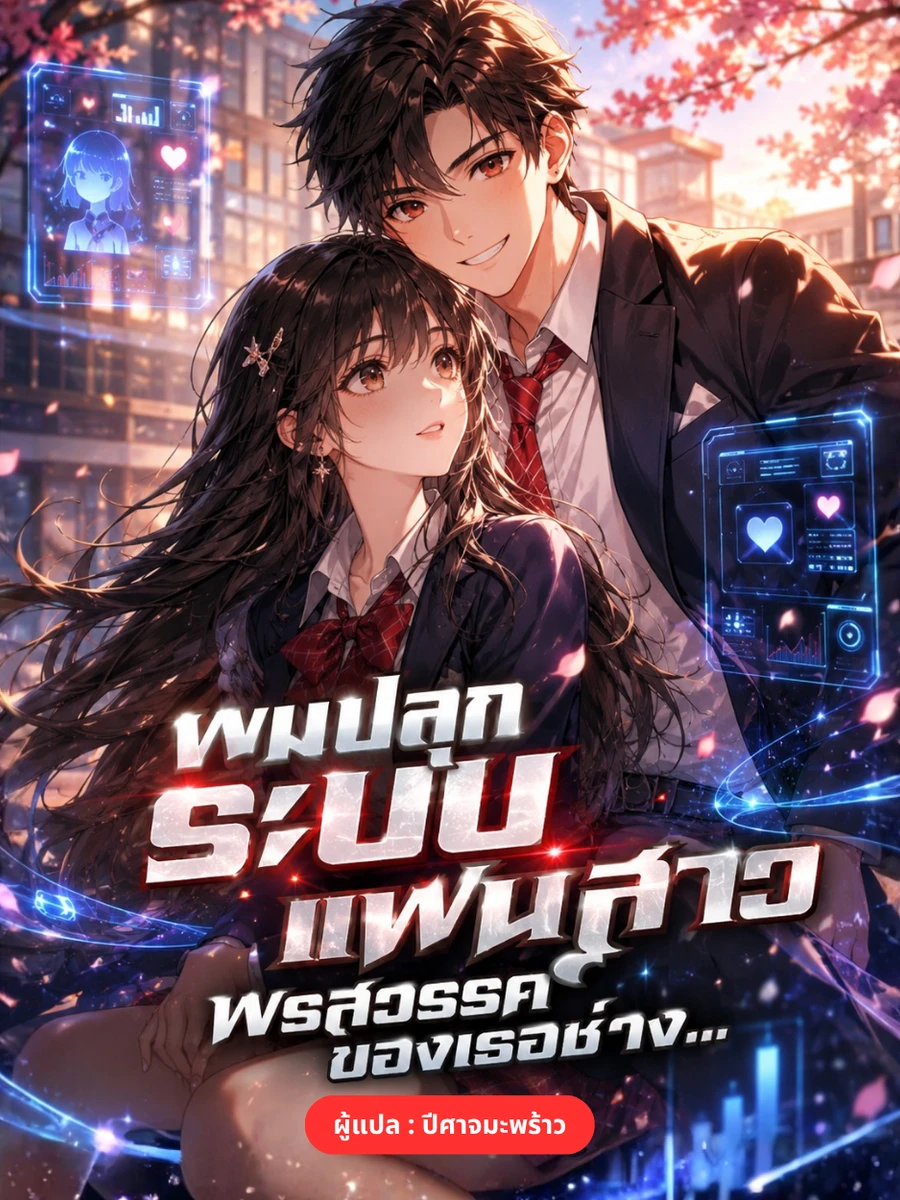 ปก ผมปลุกระบบแฟนสาว : พรสวรรค์ของเธอช่าง...