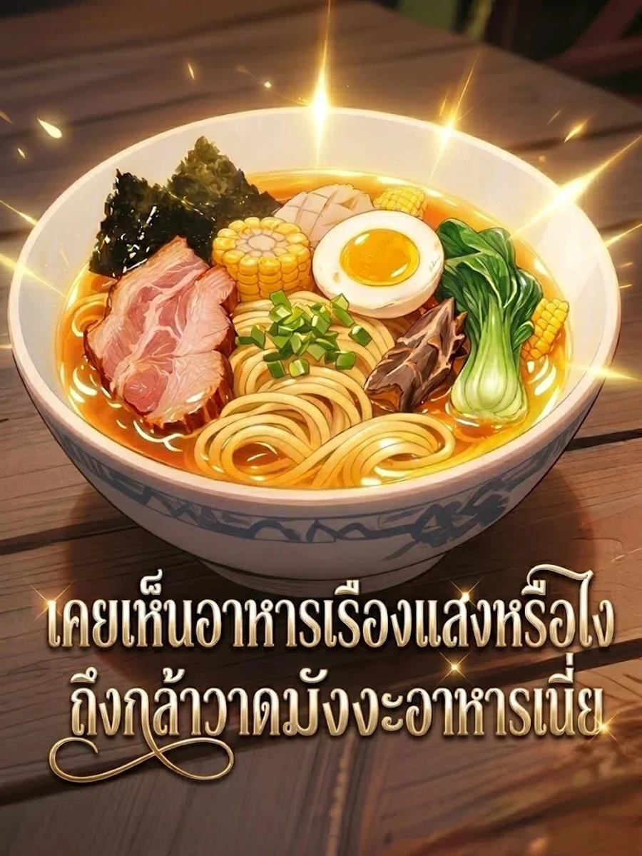 ปก เคยเห็นอาหารเรืองแสงหรือไง ถึงกล้าวาดอนิเมะอาหารเนี่ย