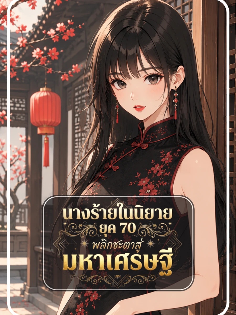 ปก นางร้ายในนิยาย ยุค 70 พลิกชะตาสู่มหาเศรษฐี