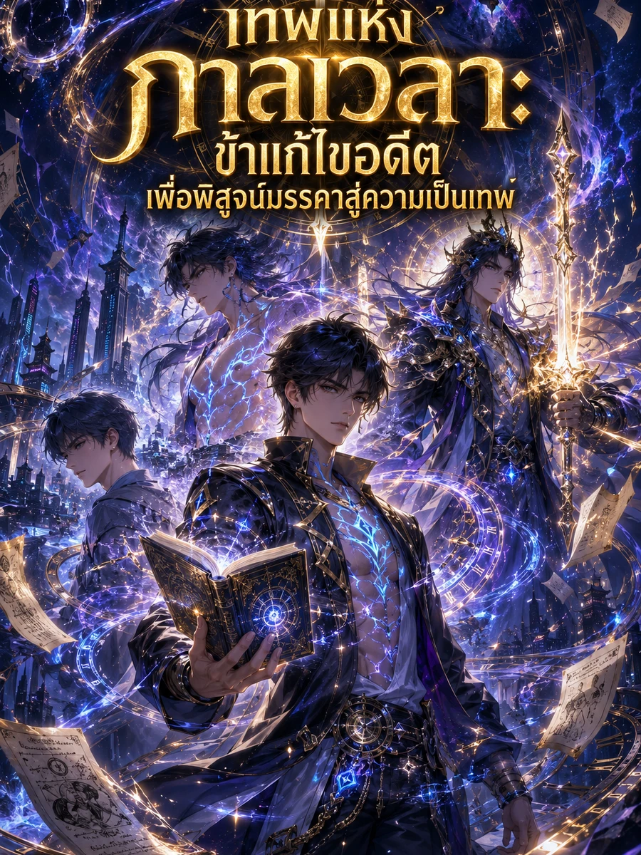 ปก เทพแห่งกาลเวลา: ข้าแก้ไขอดีตเพื่อพิสูจน์มรรคาสู่ความเป็นเทพ